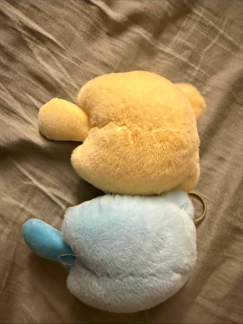 Sanrio Yellow Kitty and Light Blue Monster Plush Duo - Picture 2 of 2